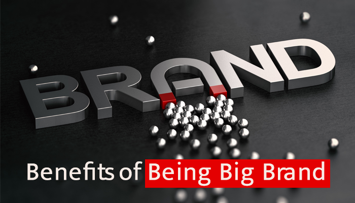 Benefits of Being a Big Brand